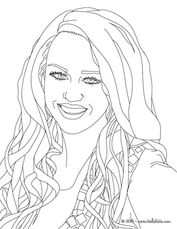  MILEY CYRUS – miley cyrus coloring pages – Miley songs – #7