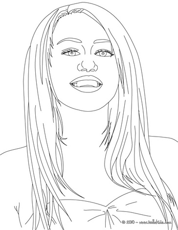  MILEY CYRUS – miley cyrus coloring pages – Miley songs – #8