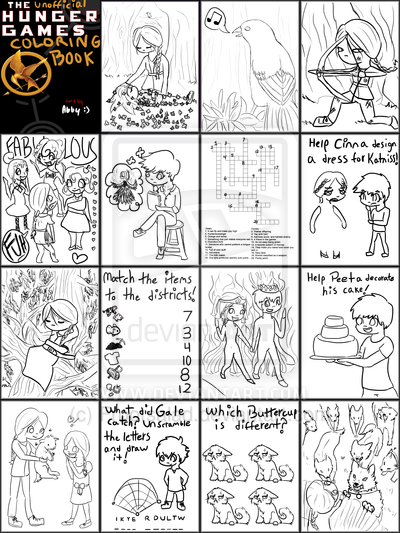  The Hunger Games | The Hunger Games coloring pages | printable coloring pages | #3