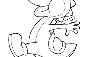 Yoshi | Mario | Mario Bros | Mario Bros coloring pages | printable coloring pages | #9