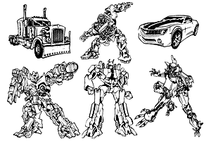 Transformers coloring pages | Transformers wallpapers | Hot transformers | #