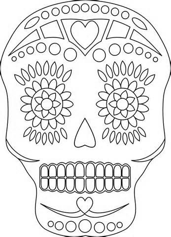  Skull tattoo | tattoos | tattoo | Skull coloring page | Halloween | printable | #24