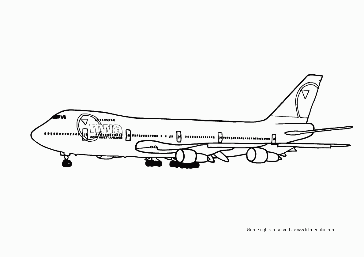 airplane coloring pages | airplanes | airplane tickets | airline airplanes | coloring book | coloring pages for kids | #33