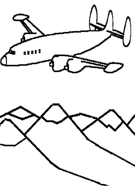 airplane coloring pages | airplanes | airplane tickets | airline airplanes | coloring book | coloring pages for kids | #34