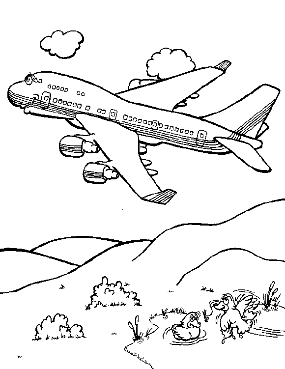 airplane coloring pages | airplanes | airplane tickets | airline airplanes | coloring book | coloring pages for kids | #5