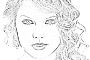 Taylor Swift Coloring Pages | celebrities coloring pages | coloring book | #3