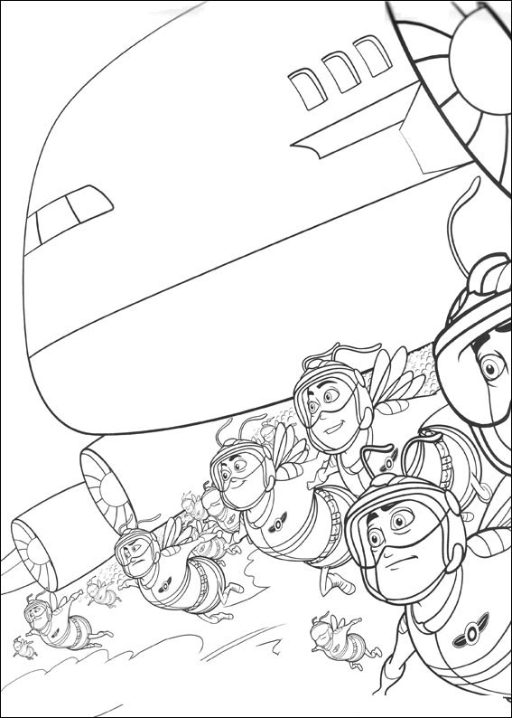  Airplane Movie coloring page