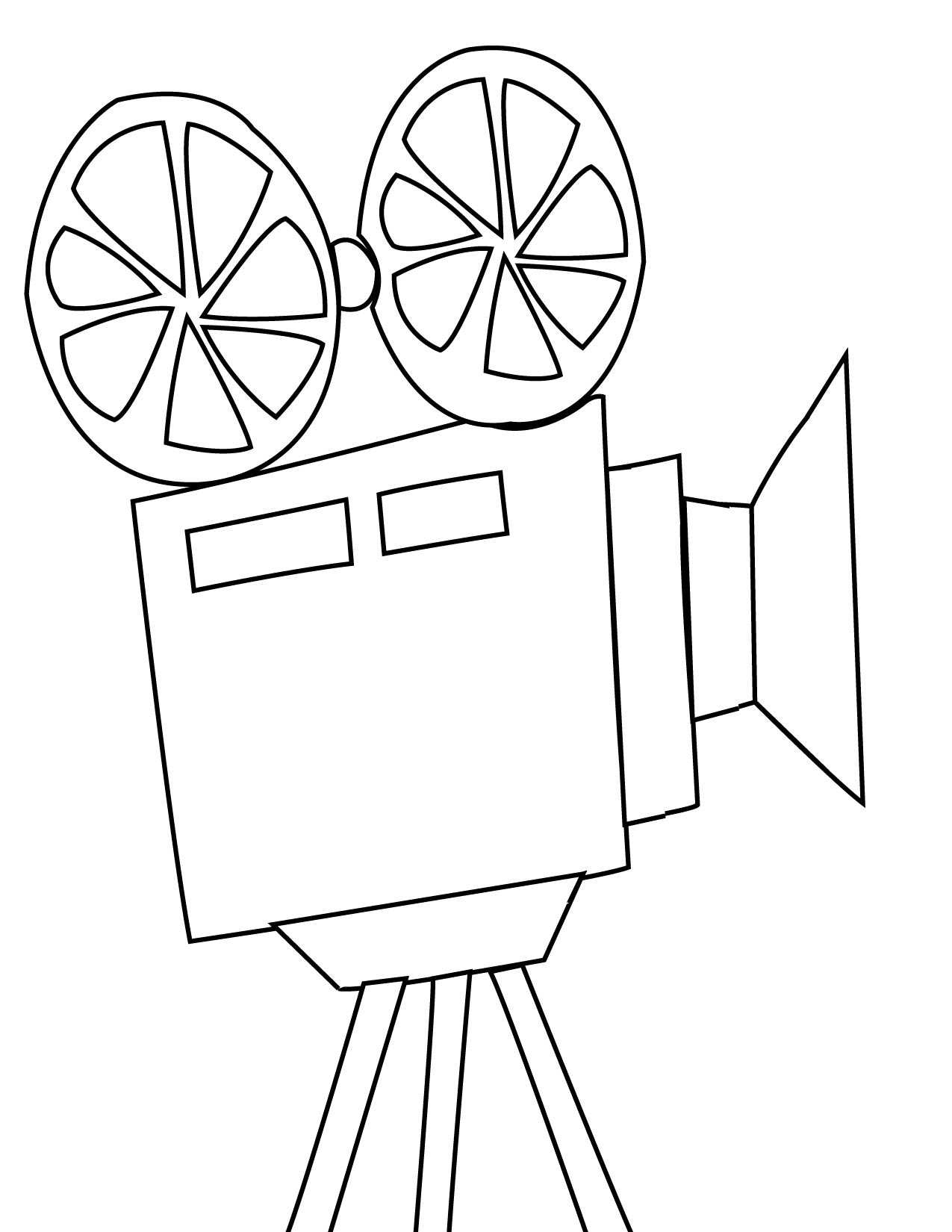  Camera movies coloring pages – coloring book