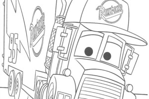 Cars movie coloring pages