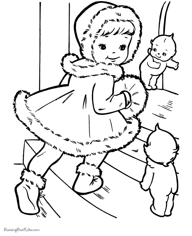 Christmas coloring page | #10