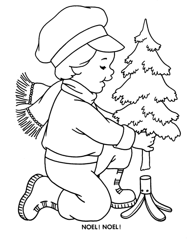 Christmas coloring page | #14