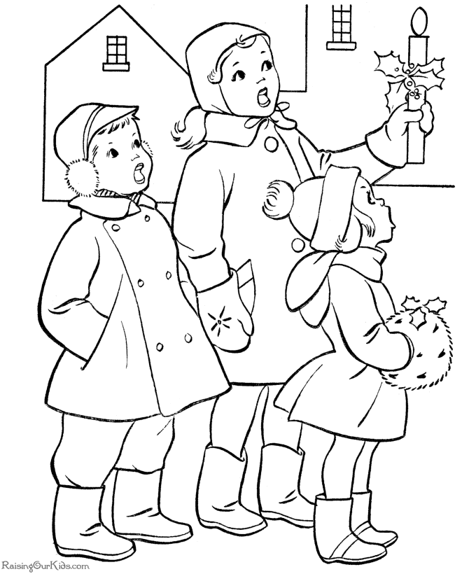 Christmas coloring page | #18
