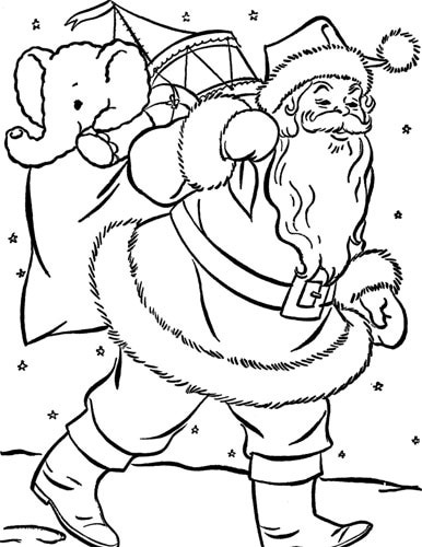  Christmas coloring page | #24