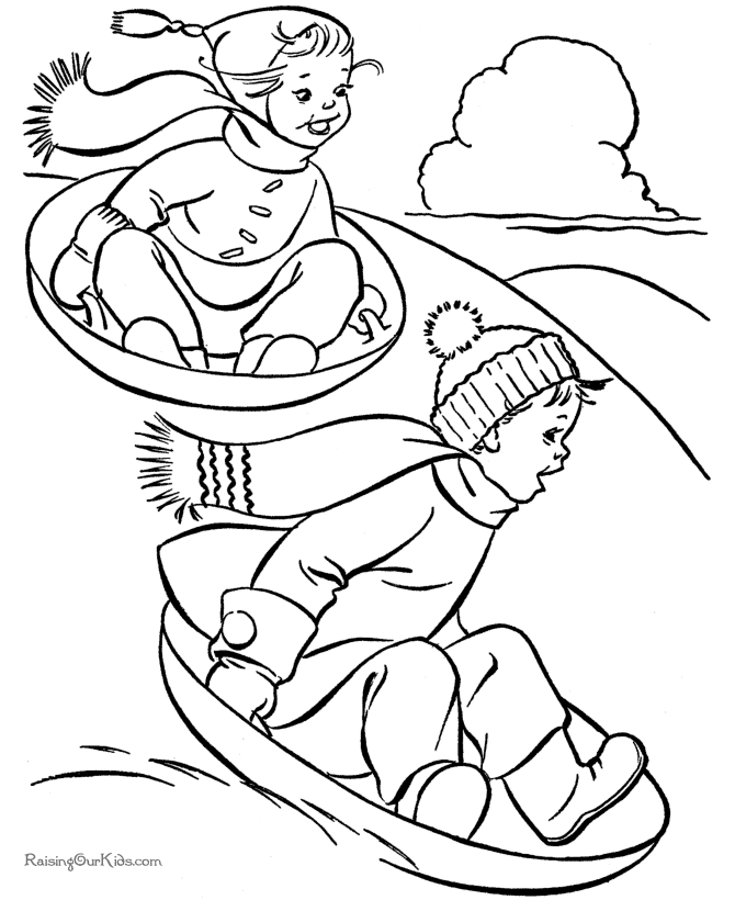 Christmas coloring page | #25