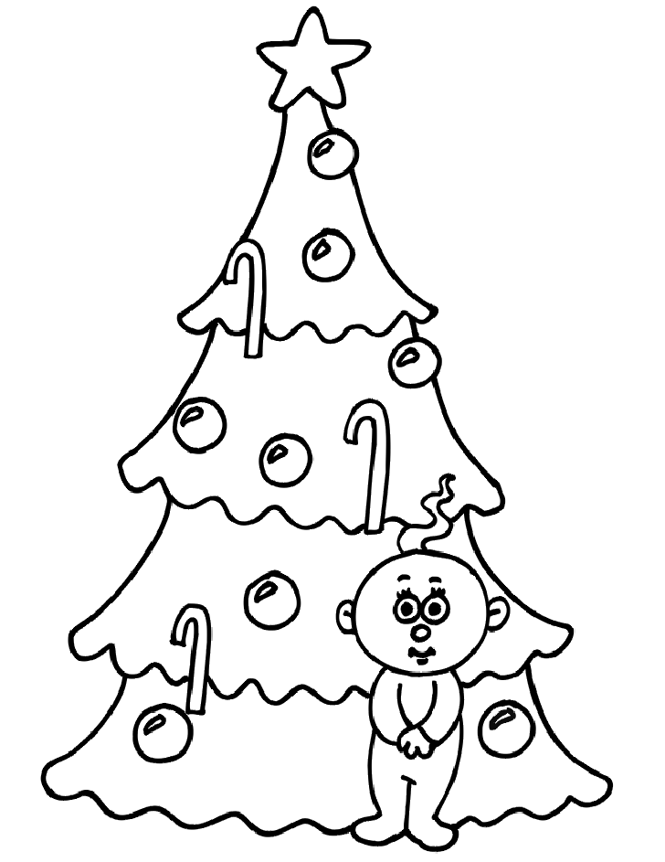 Christmas coloring page | #28