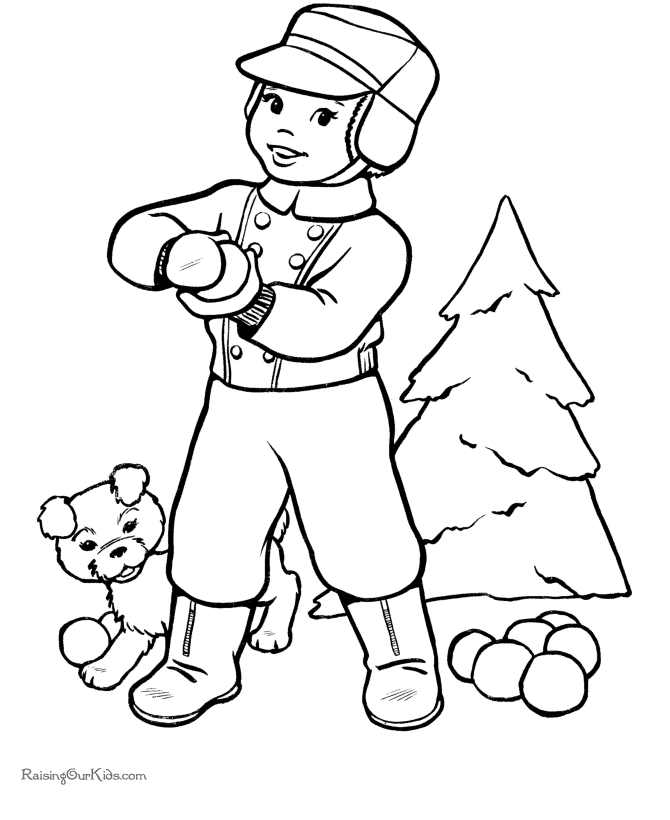 Christmas coloring page | #38