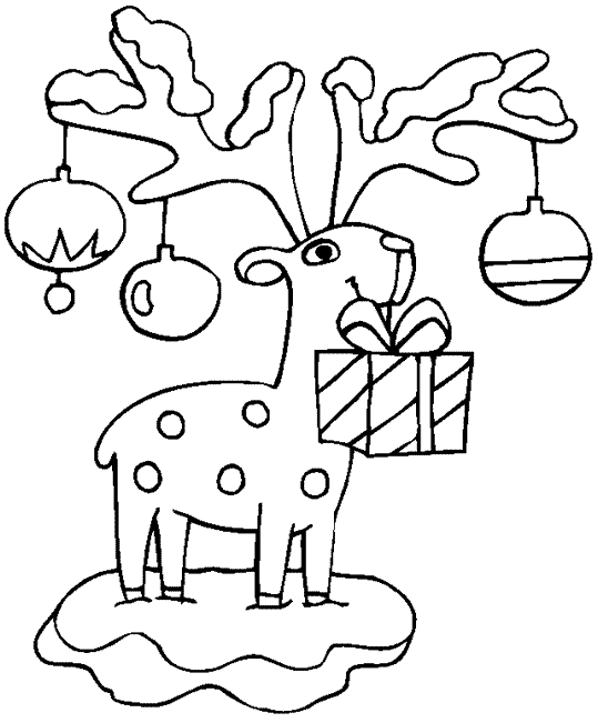 Christmas coloring page | #9