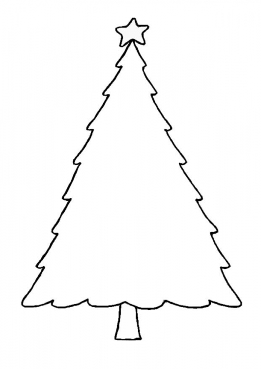  Christmas tree coloring pages – coloring book – #23