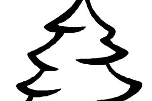 Christmas tree coloring pages - coloring book - #5
