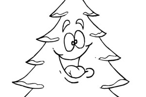 Christmas tree coloring pages - coloring book - #6