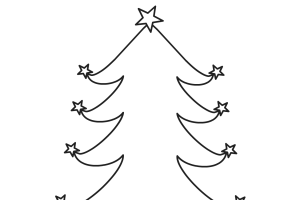 Christmas tree coloring pages - coloring book - #9
