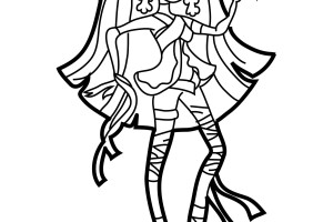 Coloring Pages Cleo de Nile Monster High
