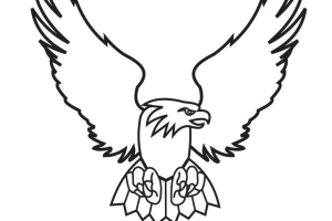 Eagle coloring pages - Bird coloring pages - animals coloring pages - #20