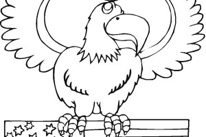 Eagle coloring pages - Bird coloring pages - animals coloring pages - #26