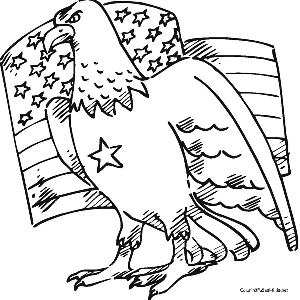 Eagle coloring pages – Bird coloring pages – animals coloring pages – #4