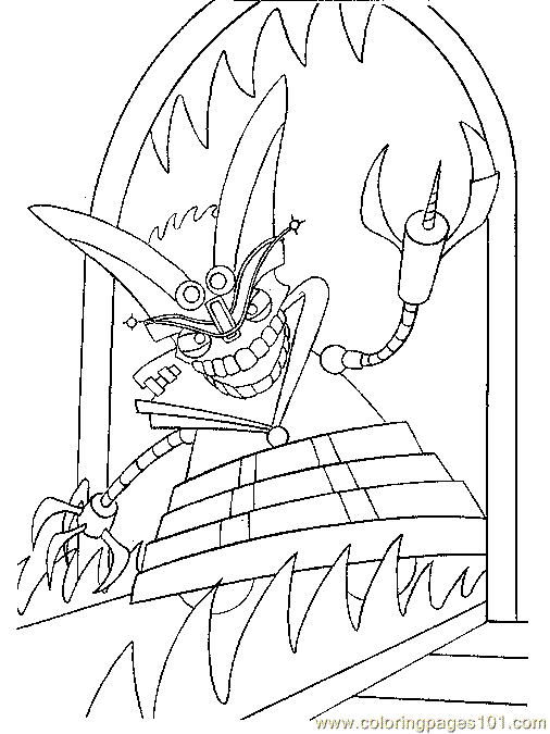 Monster movies Coloring Pages