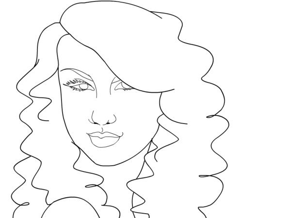  Taylor Swift Coloring Pages | celebrities coloring pages | coloring book | #3
