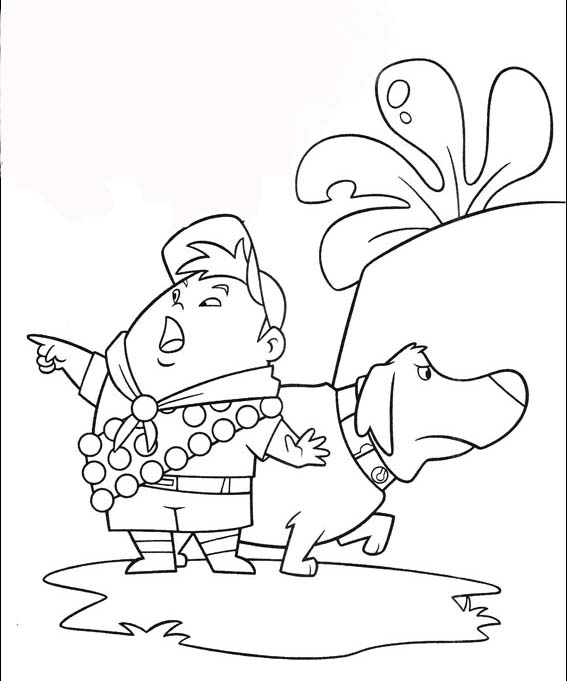  Up movie Coloring Pages | Disney Movie Up Coloring pages