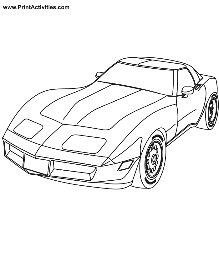 Car coloring pages for kids | cars coloring pages for kids | cars color pages | car coloring pages | #8