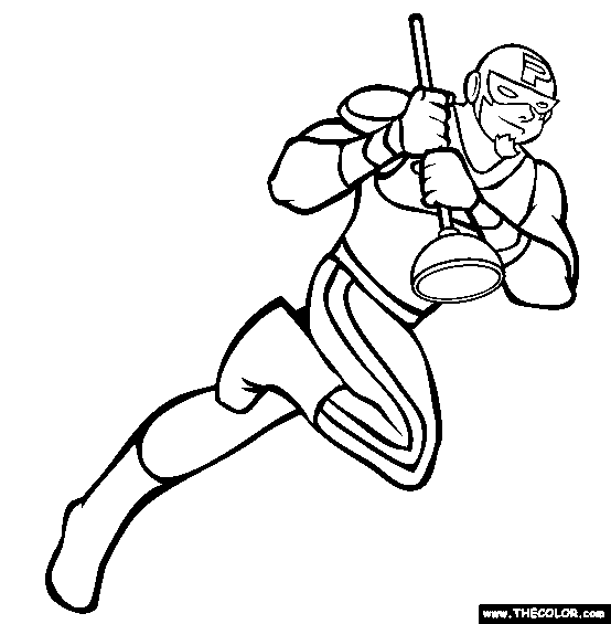 mr plumber | coloring pages