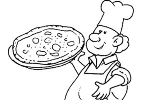 Pizza coloring pages | kids printable coloring pages | #10
