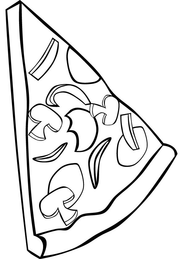  Pizza coloring pages | kids printable coloring pages | #14