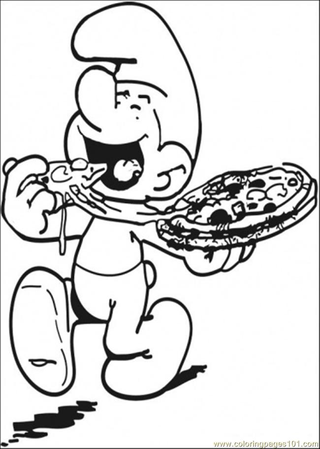  Pizza coloring pages | kids printable coloring pages | #19