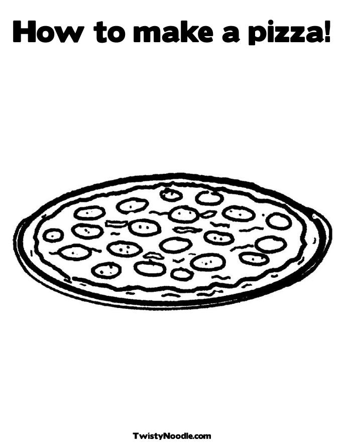 Pizza coloring pages | kids printable coloring pages | #22