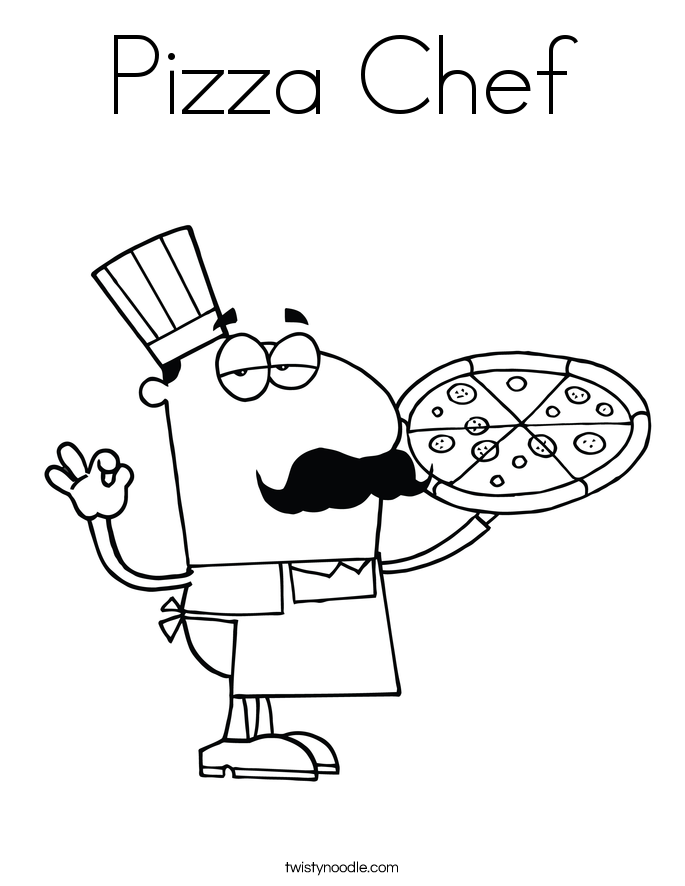  Pizza coloring pages | kids printable coloring pages | #31