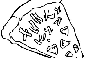Pizza coloring pages | kids printable coloring pages | #8