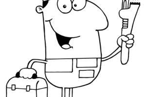 plumber los angeles | coloring pages