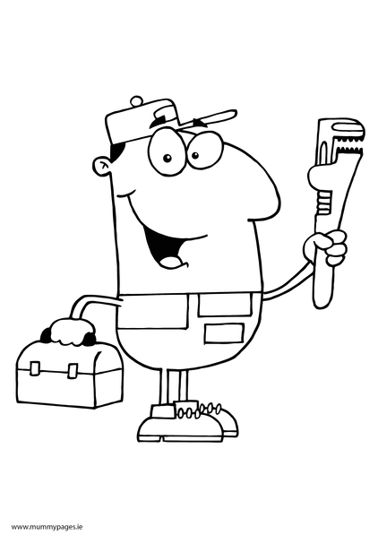  plumber los angeles | coloring pages