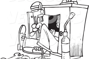plumbing repairs | coloring pages