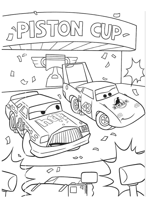 Cars coloring pages | online coloring pages disney | printable coloring pages for kids | #6