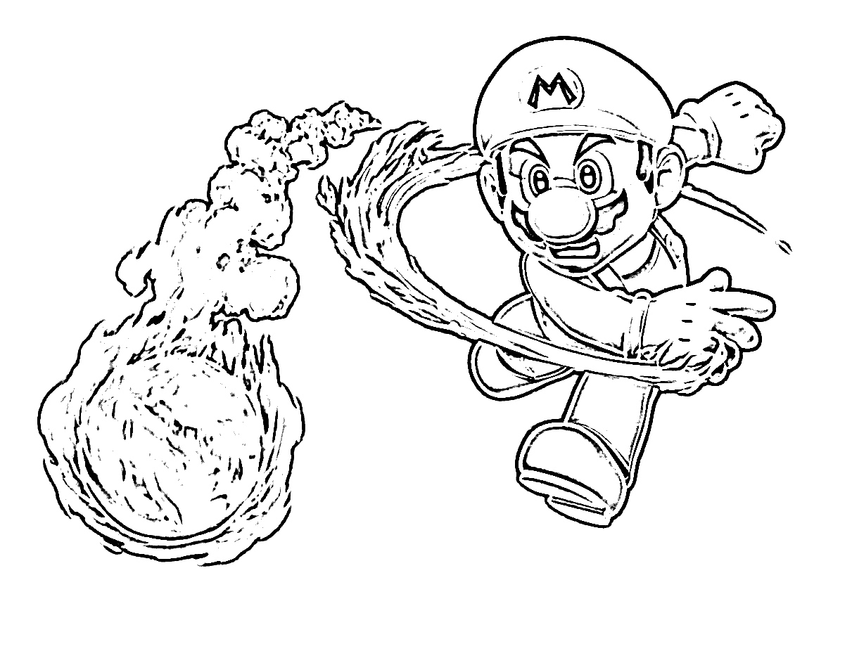  Mario coloring pages | color printing | coloring pages printable | coloring book pages | #1