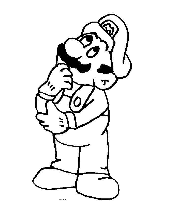 Mario coloring pages | color printing | coloring pages printable | coloring book pages | #10