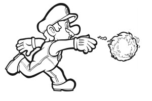 Mario coloring pages | color printing | coloring pages printable | coloring book pages | #17