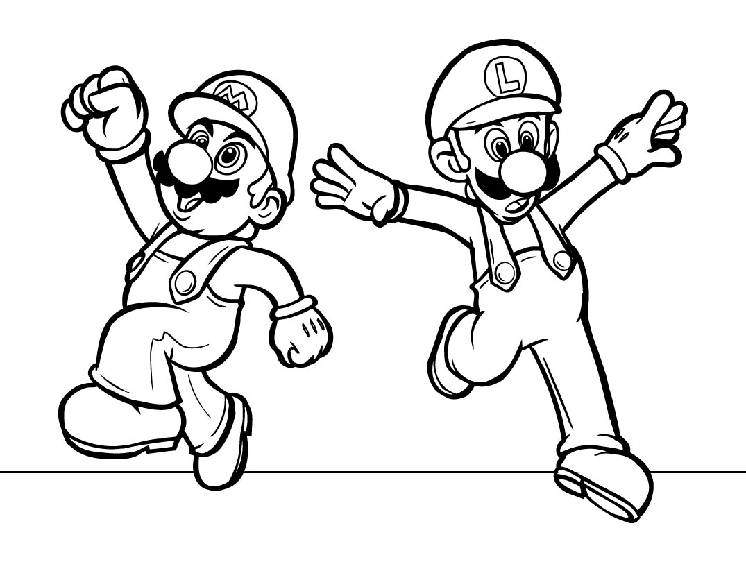  Mario coloring pages | color printing | coloring pages printable | coloring book pages | #21