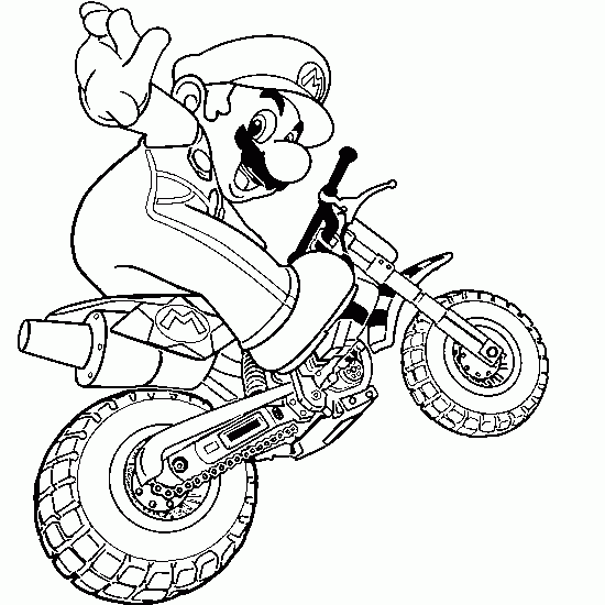 Mario coloring pages | color printing | coloring pages printable | coloring book pages | #29