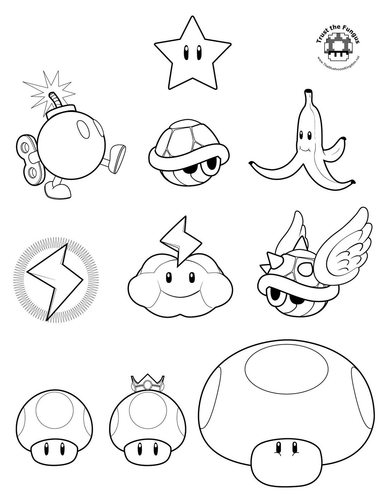  Mario coloring pages | color printing | coloring pages printable | coloring book pages | #3